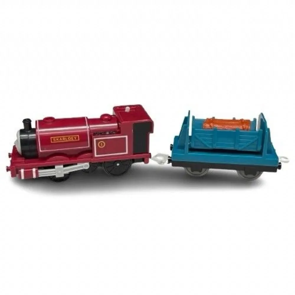 2006 Thomas & Friends Trackmaster Sodor Lumber Yard Motorized Engine Set